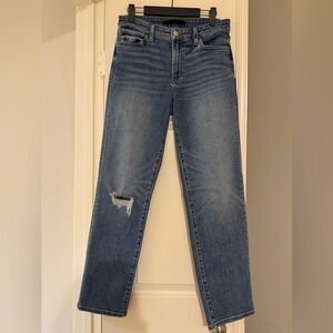 Joe's Jeans Distressed Blue Boyfriend Jeans NWOT